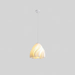 Sculptural 3D Printed Acrylic Pendant Light for Modern Interiors