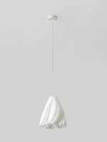Sculptural 3D Printed Acrylic Pendant Light for Modern Interiors
