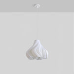 Sculptural 3D Printed Acrylic Pendant Light for Modern Interiors