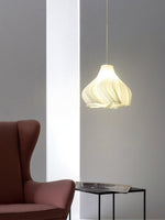 Sculptural 3D Printed Acrylic Pendant Light for Modern Interiors