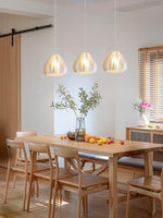 Sculptural 3D Printed Acrylic Pendant Light for Modern Interiors