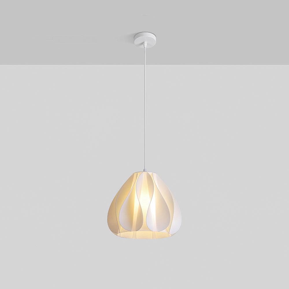 Sculptural 3D Printed Acrylic Pendant Light for Modern Interiors