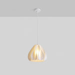 Sculptural 3D Printed Acrylic Pendant Light for Modern Interiors