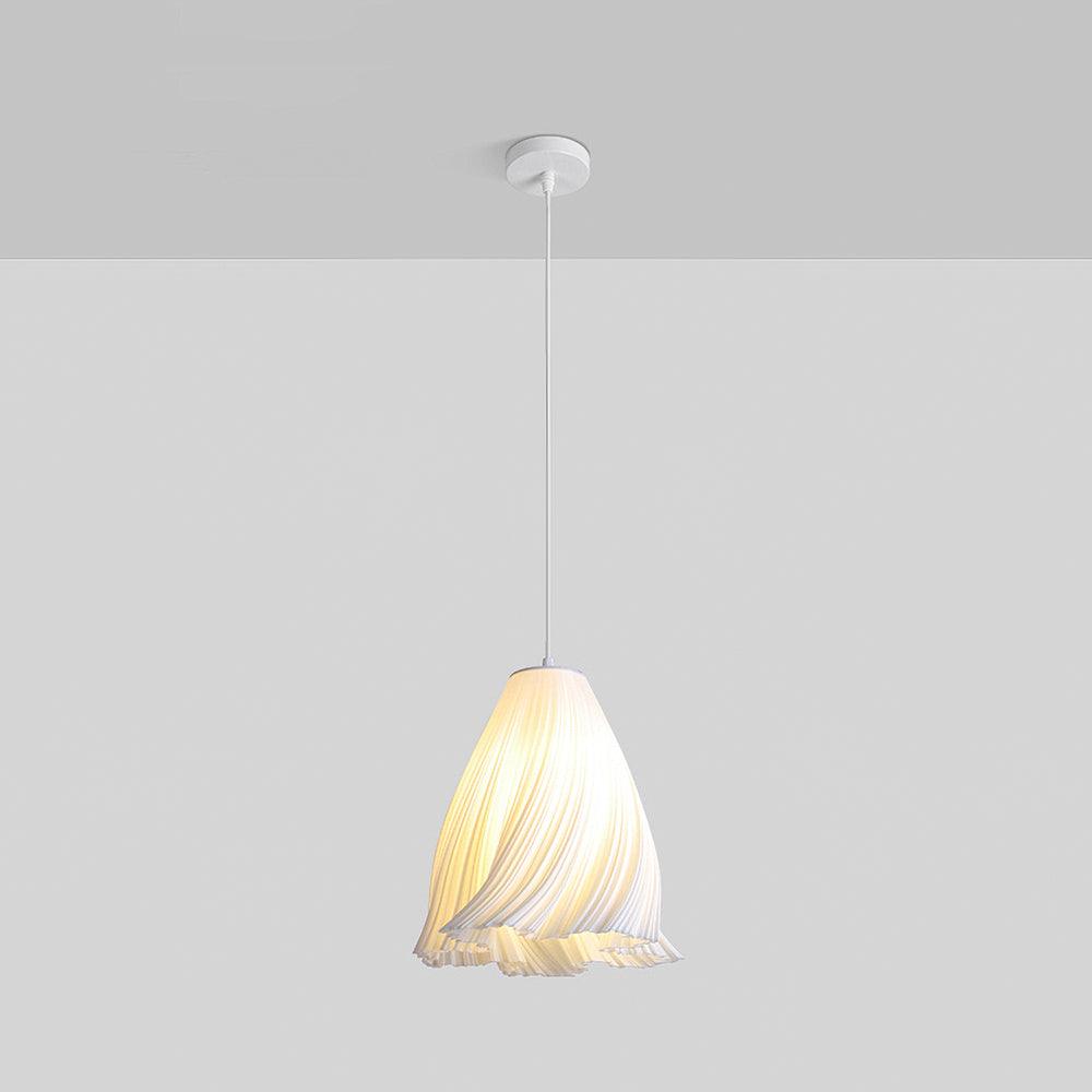 Sculptural 3D Printed Acrylic Pendant Light for Modern Interiors