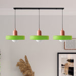 Three Head Bauhaus Style Minimalist Glass Pendant Light
