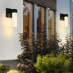 10W Crystal Black Outdoor Wall Lamp Li002109