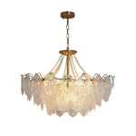 Glass Led French Style Chandelier Ha093728
