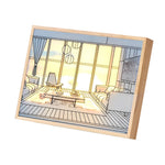 Ins Dimmable Led Painting Night Light Ha090908