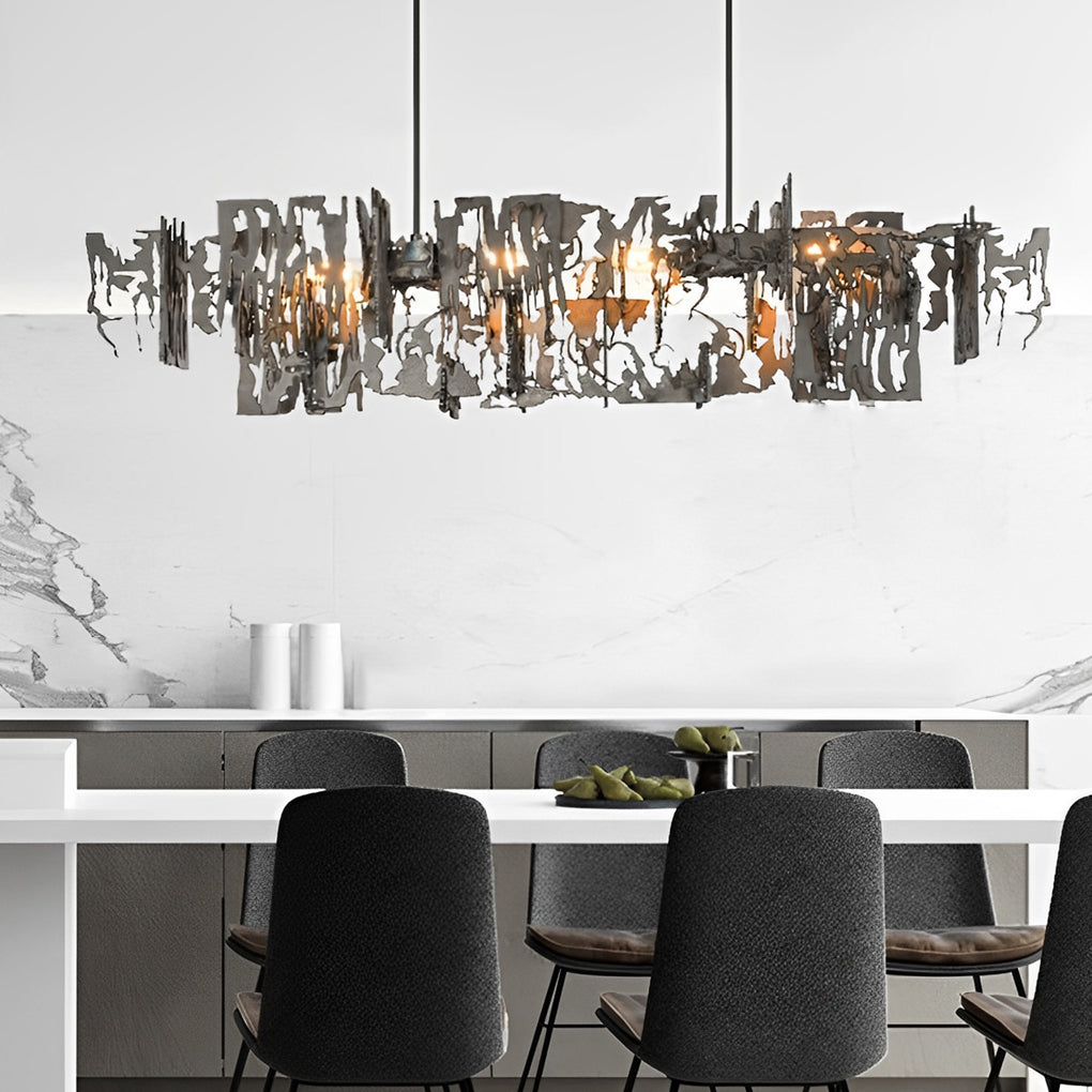 Led Post Modern Dining Room Chandelier Ha098601