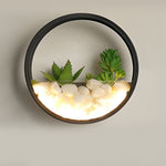 Round Simulation Landscape Outdoor Wall Lamp