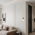 Wooden Usb Rechargeable Wall Light