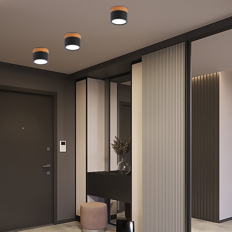 Nordic Simple Cylinder Led Ceiling Light