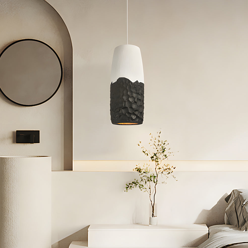Handmade Sculpture Hdpe Creative Wabi Sabi Japanese Style Pendant Lights Li002738