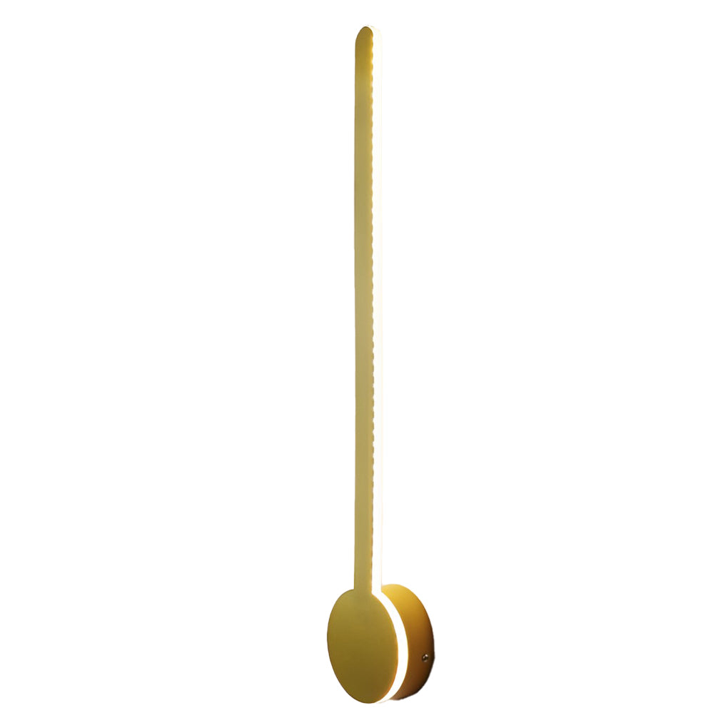 Modern LED Bar Wall Sconce in Black, Gold, or White