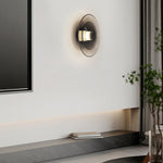 Double Layer Round Nordic Wall Light Ha098900