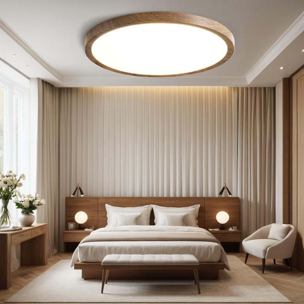 Ultra Thin Round Ceiling Light