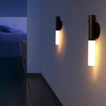 Wood Stick Motion Sensor Night Light Usb Portable Magnetic Wall Lamp