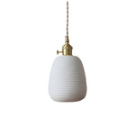 Handmade Ceramic Shade Japanese Style Pendant Light Li002664