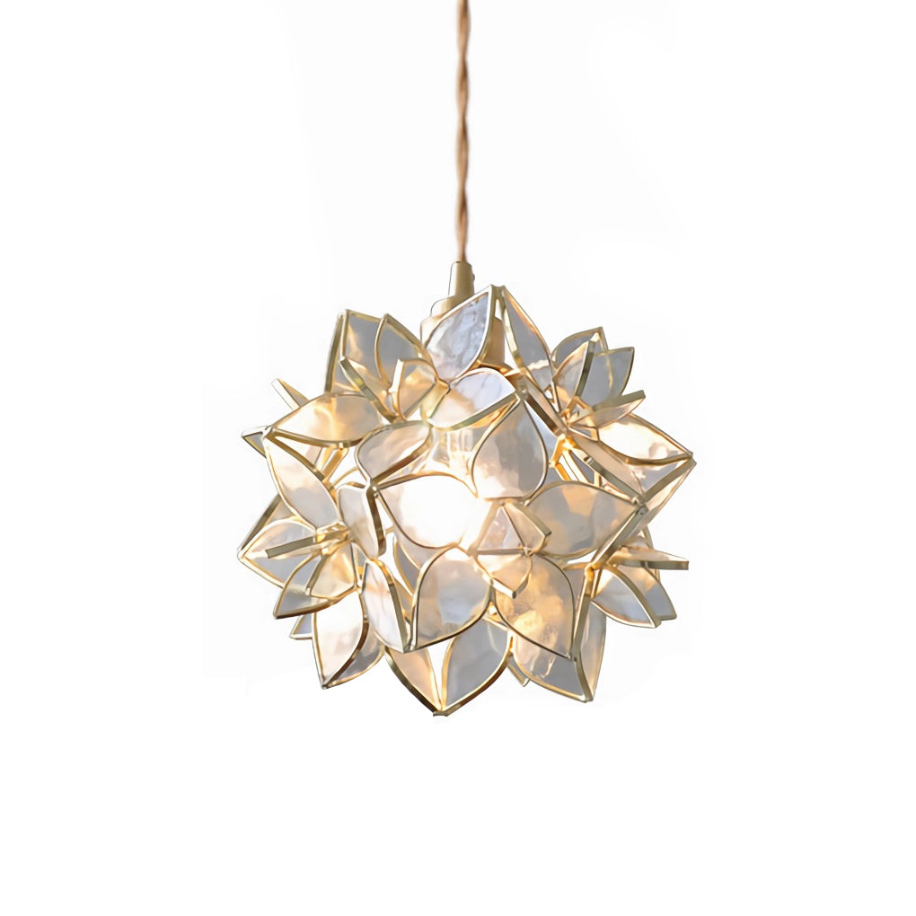 Gardenia Petals Romantic Pendant Light Li002523