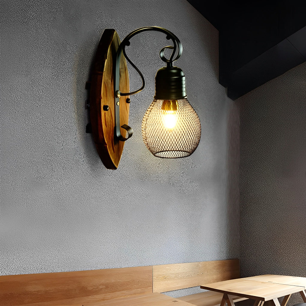 Rustic Antique Industrial Style Wall Lamp Li002456