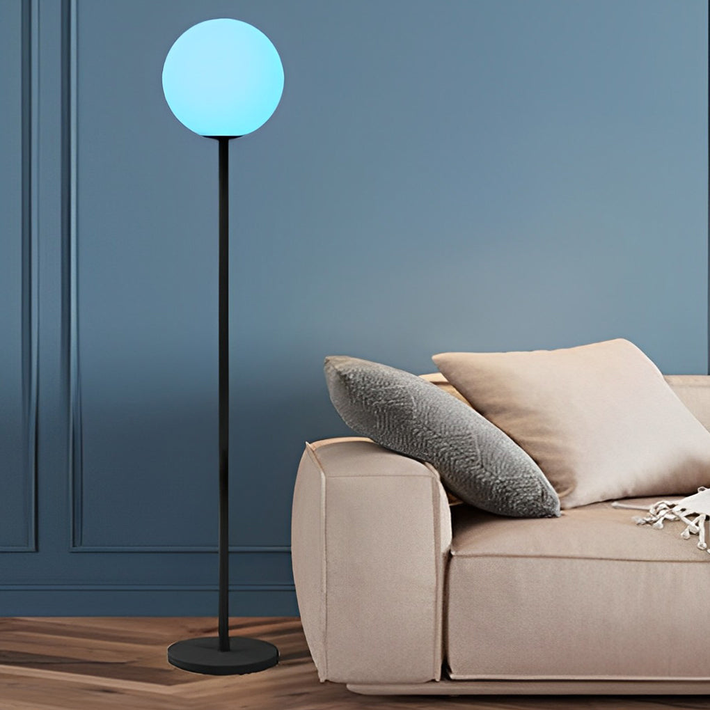 App Control Rgb 16 Color Led Globe Floor Lamp