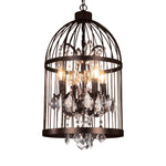 Birdcage Industrial Style Chandelier Ha092164