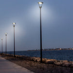 21 Inch Black Post Top Led Light Fixture