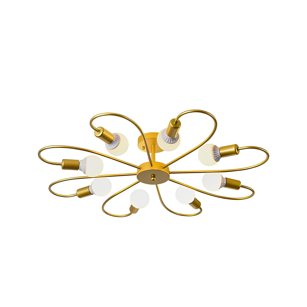 Simple Flower Ceiling Lights Fixture Ha097939