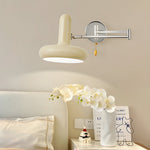 Creative Glass Swing Arm 3 Step Dimming Dimmable With Remote Wall Lamp