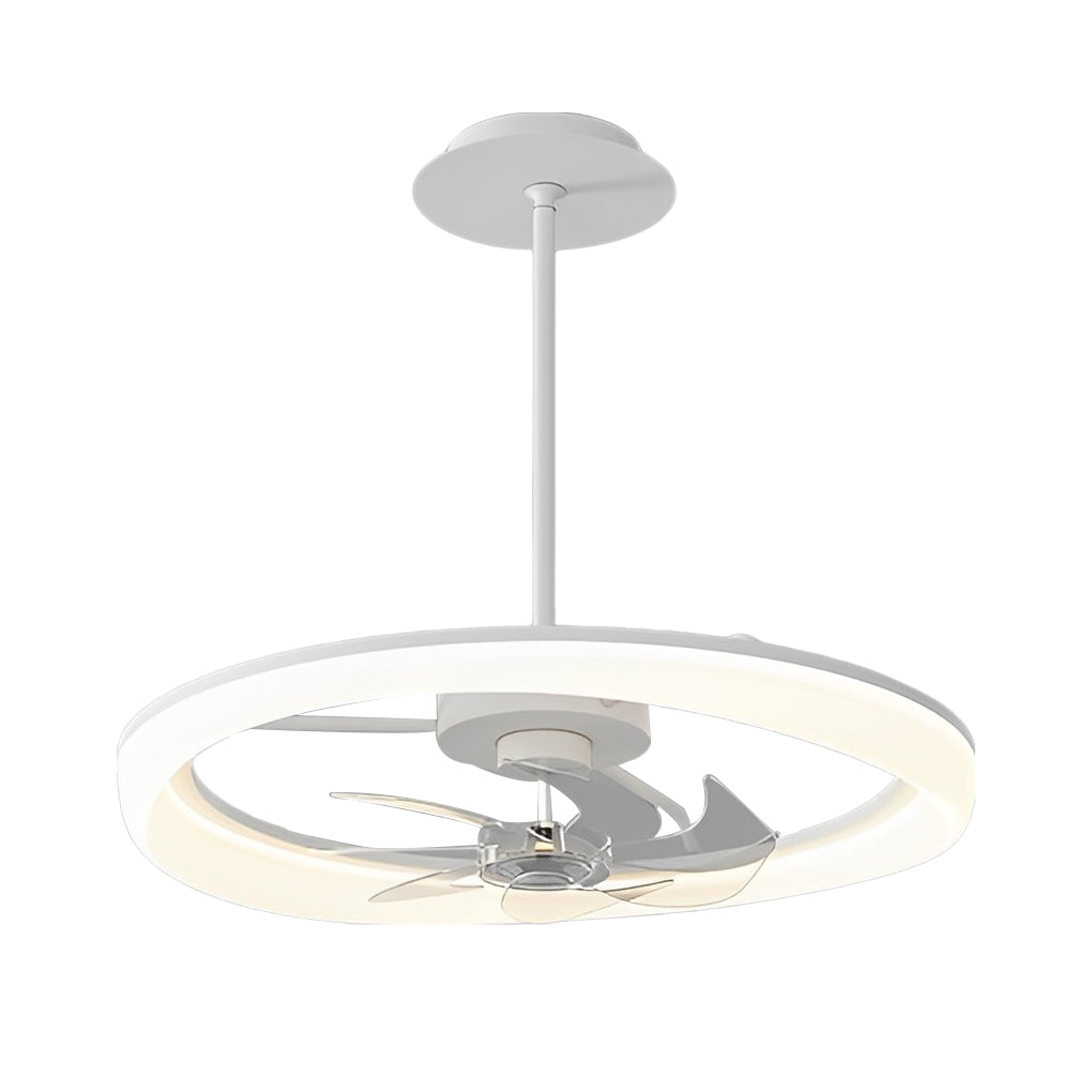 Circular Mute Ceiling Fans With Remote Li002496