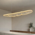 Acrylic Leaf Led Modern Chandelier Li002712