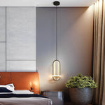 Round Creative Led Nordic Pendant Light Ha084561