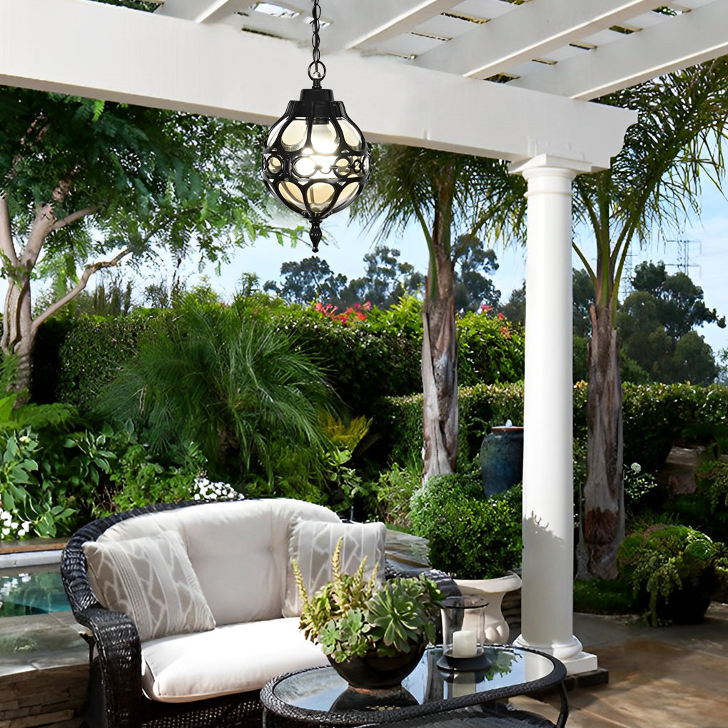 Retro Outdoor Chandelier Ha091752