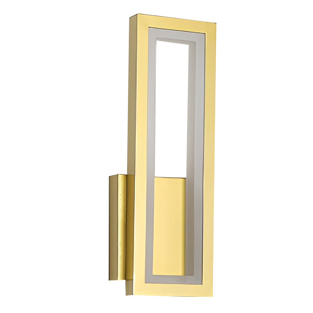Modern Rectangular LED Wall Sconce for Contemporary Interiors