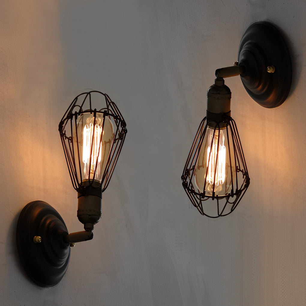 Adjustable Industrial Wall Lamp Ha076125