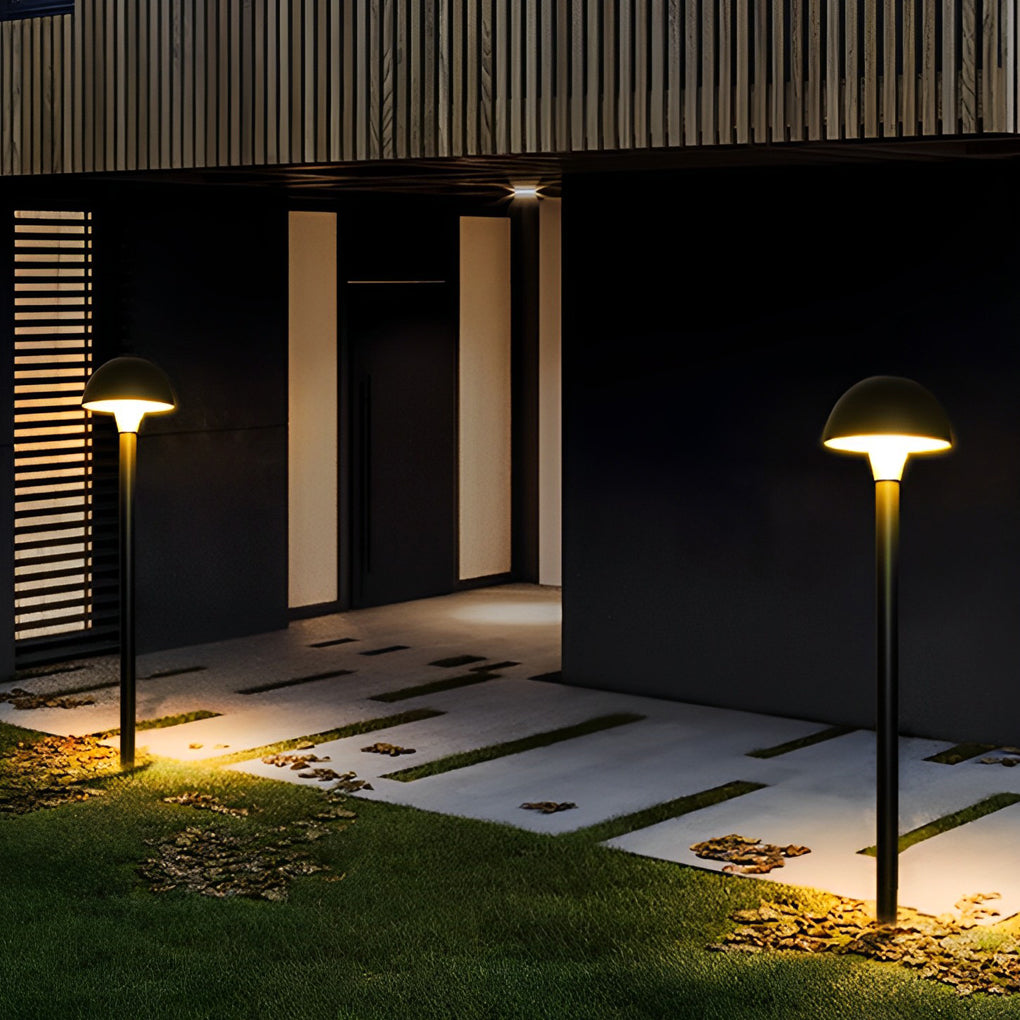 Mushroom Outdoor LED Lawn Lamp – Modern Waterproof Garden Light