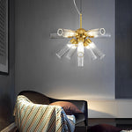 Tube Modern Sputnik Light Chandelier Ha099061