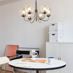 6 Lights Glass Balls Chandelier Li002519