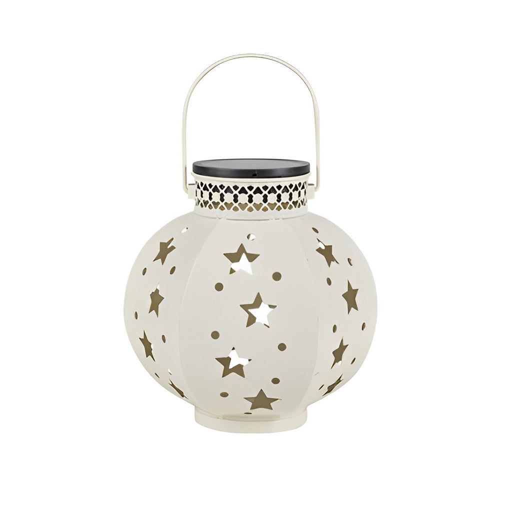 Celestial Star Projection Solar Lantern for Garden and Patio