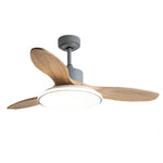 Wood Mute Led Nordic Ceiling Fans Ha079314