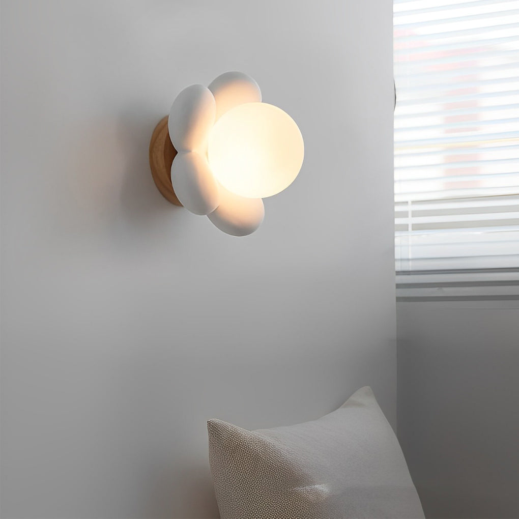 Cute Flower Creative Nordic Wall Lamp Ha076021