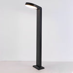 Modern Aluminum LED Lawn Lamp – Minimalist Black Outdoor Landscape Lighting