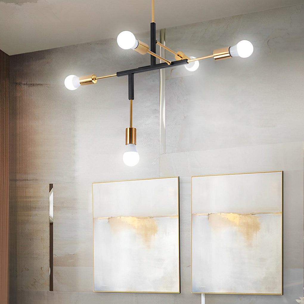 5 Lights Branch Electroplated Ceiling Lights Li002238