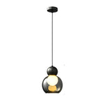 Glass Gourd Creative 3 Step Dimming Copper Luxury Modern Pendant Lights Li002741