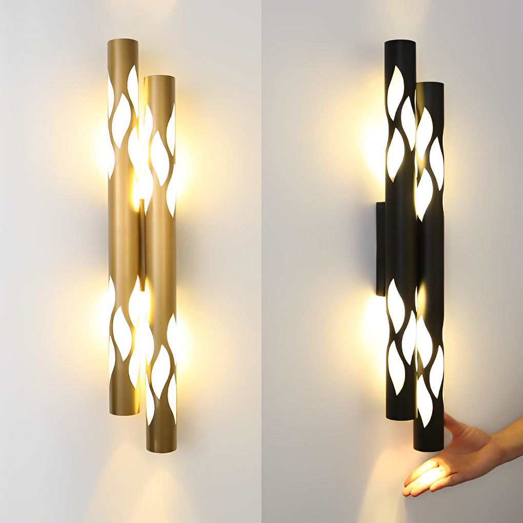 Flames Hollow Wall Sconce Ha084458
