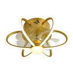 Flower Bladeless Ceiling Fans With Remote Ha082877