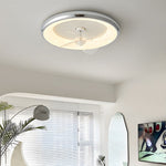 Remote Controlled Modern 4 Speed Led Ceiling Fan Lamp 3 Blades