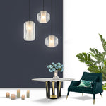 Double Glass Lampshade Pendant Light Ha088341