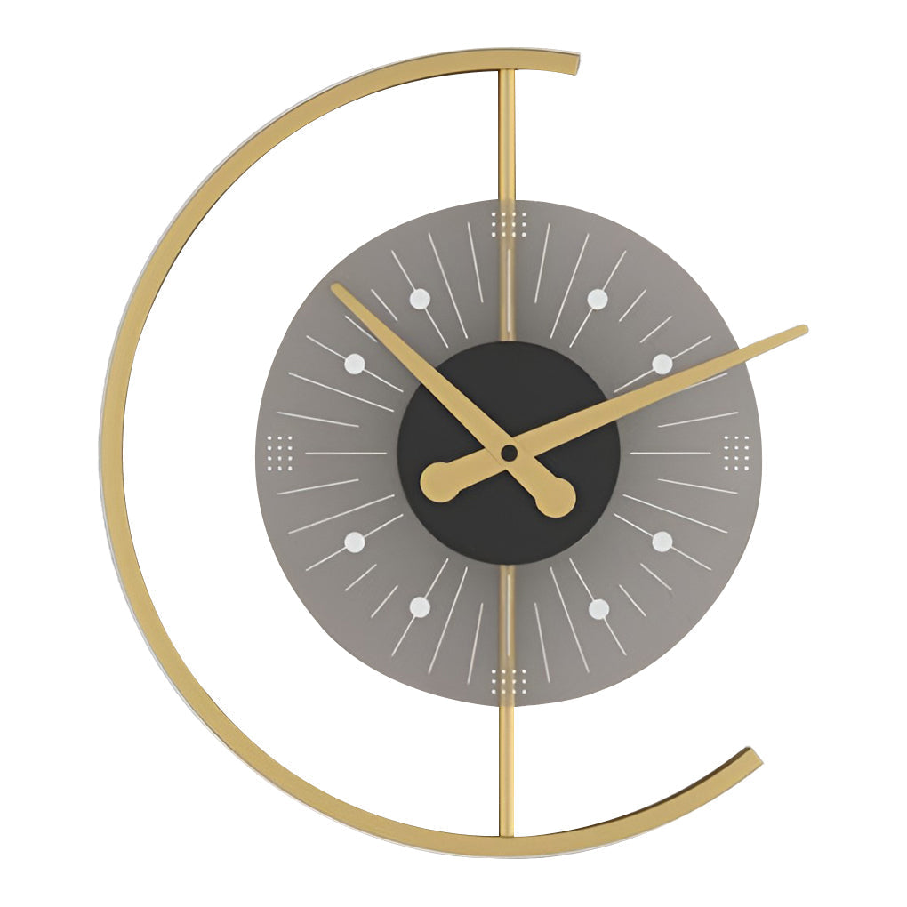 Creative Mute Clock Shaped Wall Lamp Li001948