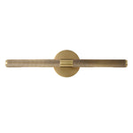 Modern Knurled Texture Led Bathroom Vanity Light Swiveling Head